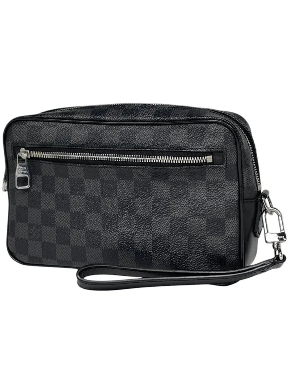 Louis Vuitton Pochette Secondbag Damier Graphite Noir Handbag